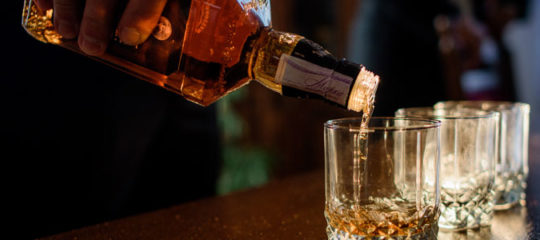 Bouteille de whisky