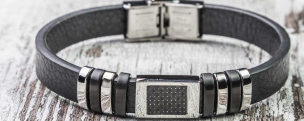 Bracelet cuir homme